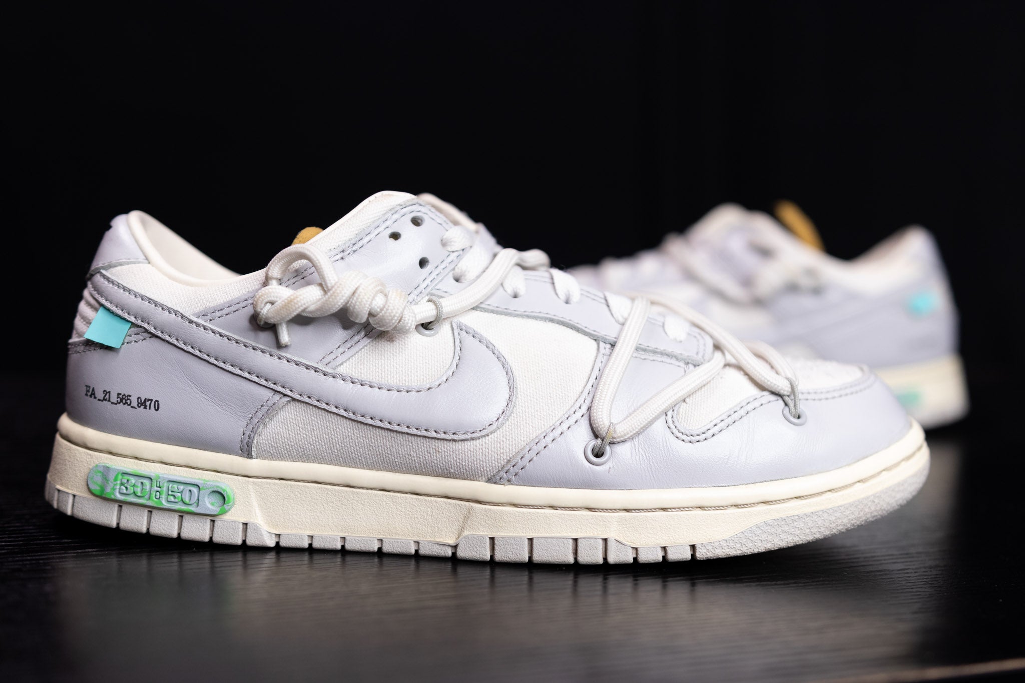 Dunk Low Off White Lot 30 (10)